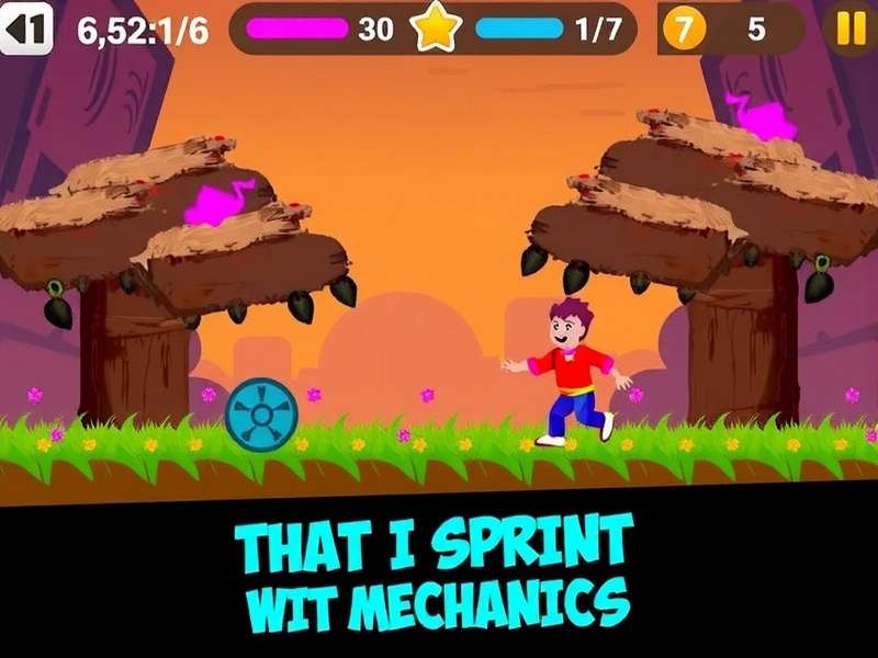 Holi Sprint Escape Gameplay Mechanics